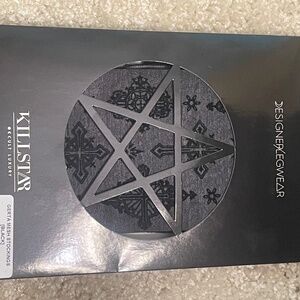Killstar Mesh Stockings Black Gerta